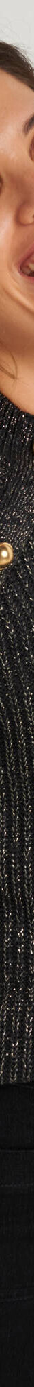 Pull boutonné maille anglaise et fil brillant (anthracite chiné) Pull boutonné maille anglaise et fil brillant (anthracite chiné)